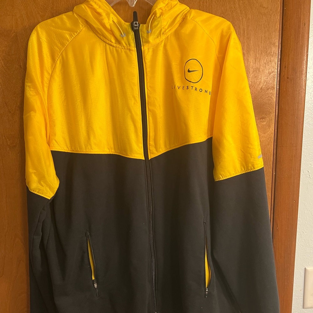 Nike livestrong athletic jacket